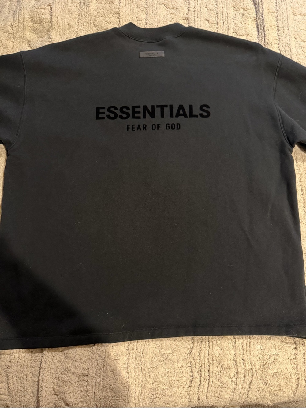 Fear of God ESSENTIALS Mens XL Crewneck Sweatshirt with Logo